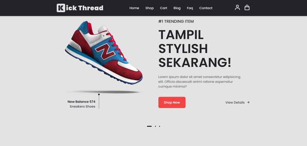 landing page