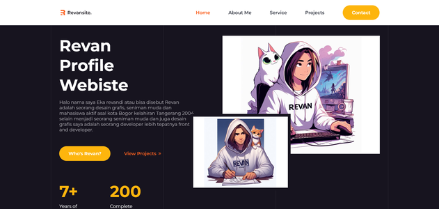 landing page